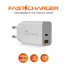 CARICATORE UNIVERSALE TYPE-C + USB 20W FAST CHARGE 8099990144643