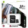 MICRO SD KINGSTON 64 CLASSE 10 CANVAS 740617298697