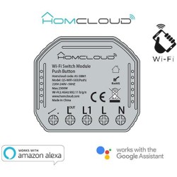 Modulo Pulsante&Interruttore 1CH Wi-Fi da incasso