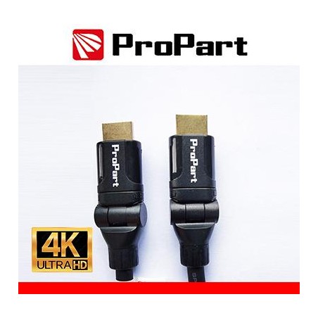 Cavo HDMI 2.0 High Speed 4K 3D Ether conn. 360° 5m SP-SP NER