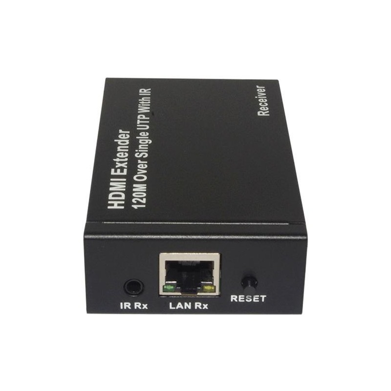 RX Extender HDMI over TCP/IP, abbinato a PET120R, 120MT 