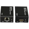 Kit TX-RX Extender HDMI, 60MT UTP, 1080p@60Hz, POE