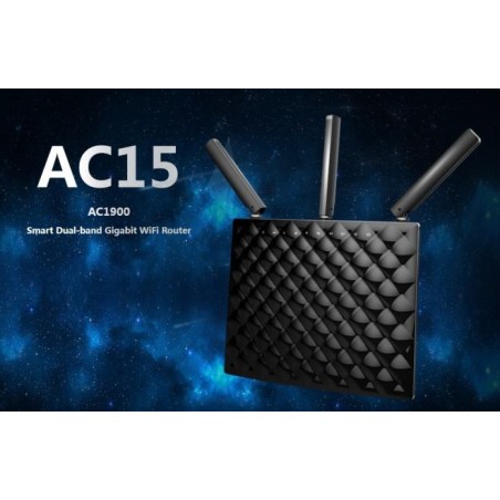 Router Wireless 1900Mbps Dual Band Gigabit USB3.0, AC15