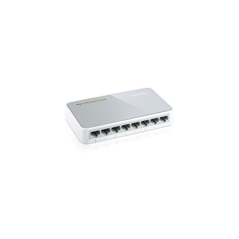 Switch desktop 8 porte 10/100 Mbps plug & play TL-SF1008D