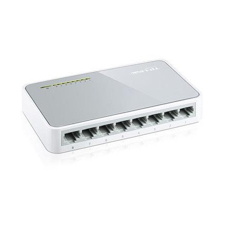 Switch desktop 8 porte 10/100 Mbps plug & play TL-SF1008D