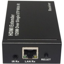 RX Extender HDMI over TCP/IP, abbinato a PET120R, 120MT 