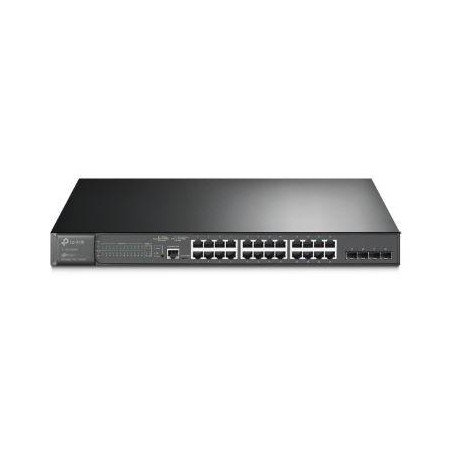 Switch 24 Porte Gigabit PoE+ e 4 Slot SFP Jetstream OmadaSDN