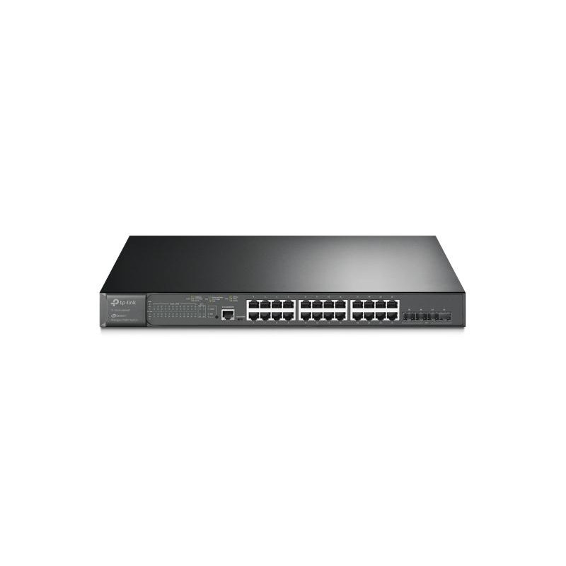 Switch L2+ 24Porte Gigabit PoE+ 4SFP+10GE JetStream by Omada