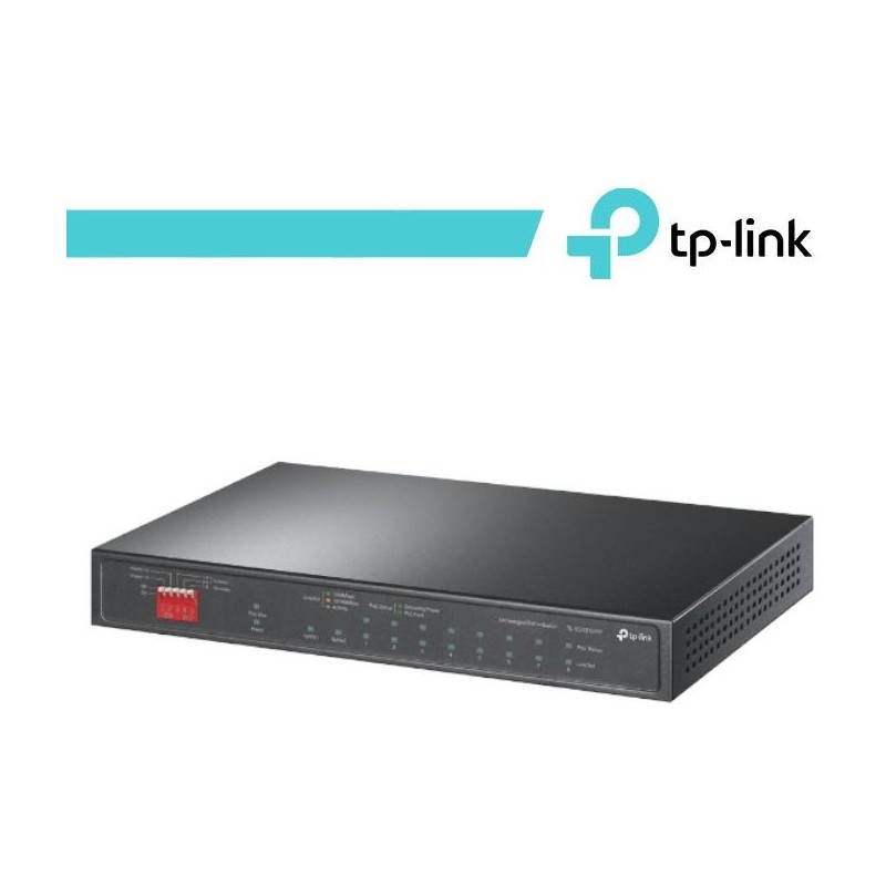 Switch 10 porte Gigabit 6 porte PoE+ 2 PoE++ TL-SG1210PP