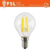 Lampada Filamento Sfera - 4W 4000K E14