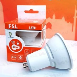 GU10 Lampadina LED - 6,5W 3000K 500LM 38° CRI80 Dimmerabile