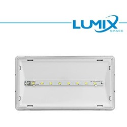 Plafo emergenza (8W) 1W LED 170lm IP65 1ora SE+SA