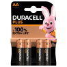 Batterie Stilo AA DURACELL  PLUS +100%     5000394140851