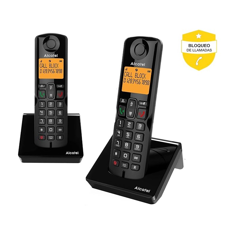 CORDLESS Alcatel S280 Duo Nero 3700601425376