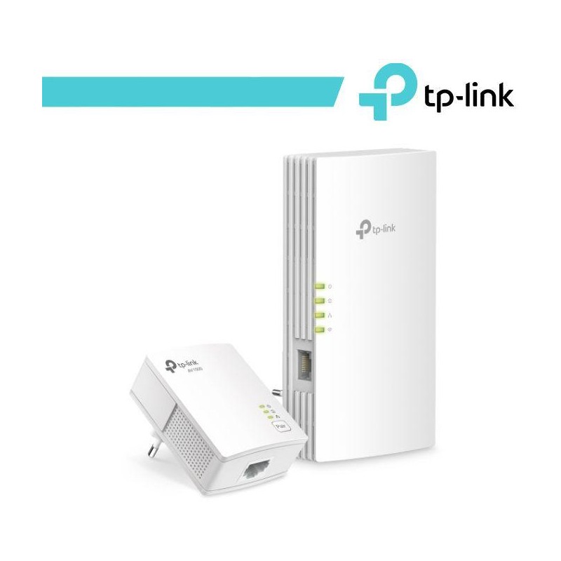 TP-Link Kit Powerline AV1000 Gigabit + Wi-Fi 6 AX1500 - TL-WPA7817 KIT