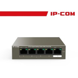 IP-COM Switch Desktop 5 Porte Gigabit con 4 Porte PoE 63W - G1105P-4-63W