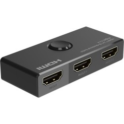 Switch HDMI 2x1, Splitter 1x2, 2 Bidirezionali, 4K@60hz