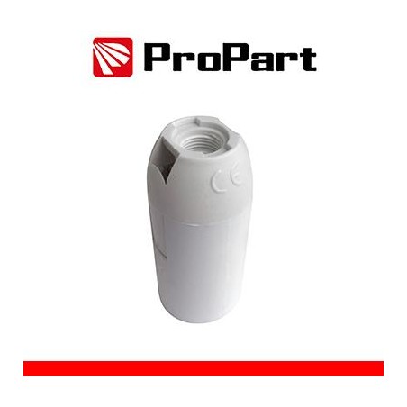 Portalampada E14 2A 250V x cavo 0.5-1.5mm2 40w bianco