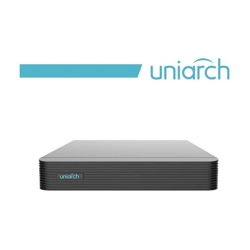 Uniarch XVR 4 Canali 5MP + 2 Canali IP 4MP - XVR-104G3