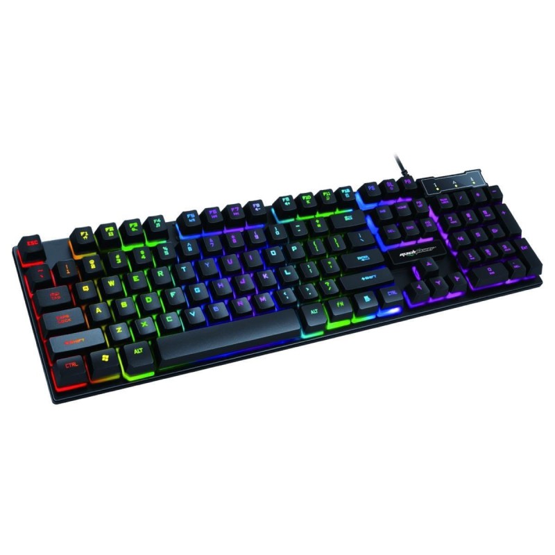 Tastiera USB Gaming 104 Tasti Black RGB Color IT- GMUK05  806891191953